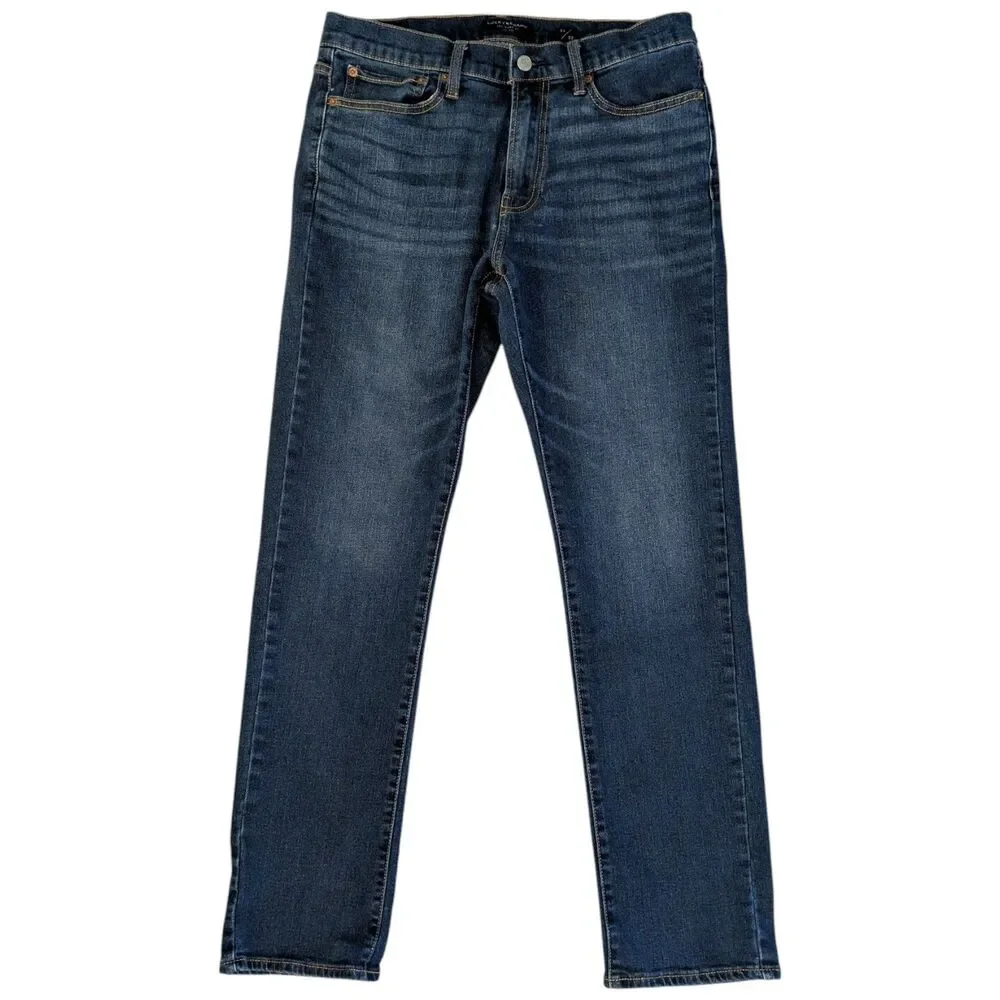 Lucky Brand Blue Jeans Men’s 410 Athletic Fit Pants Button Zipper 32x32 Size
